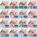 10 pieces of waterproof nail art sticker film, full sticker, nail sticker, nail polish adhesive sticker film, full sticker, nail sticker, full sticker, and all pasted nails will be sent instead. 