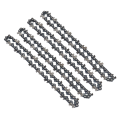4Pcs 6 Inch Guide Saw Chain Guide Saw Chain 1/4 LP Pitch, 37 Sections for Electric Portable Handheld Chain Saw. 