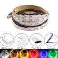 5V RGB LED Strip Light USB PC TV Backlight 2835 USB Led Strip RGB Lights Lamp Tape Diode Ribbon 5meters. 