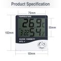 3 In1 LCD Digital Thermometer Indoor Electronic Temperature Hygrometer For Household Thermometers. 
