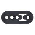 NAMUNY 2X Universal Black Rubber Car Exhaust Hanger Bushing. 