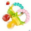 Nechibaby- Baby Fruit Feeder Pacifier Teething Toys Fresh Food Feeder Infant Fruit Teething Toy Silicone Pouches for Toddlers Kids Boy Girl. 