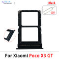 1pcs Micro Nano SIM Card Holder Tray Chip Slot Holder Adapter For Xiaomi Mi Poco F3 X3 X4 GT F4 5G + Pin. 
