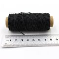 50Meters Durable DIY Flat Hand Stitching Leather Waxed Thread Sewing Line Cord. 