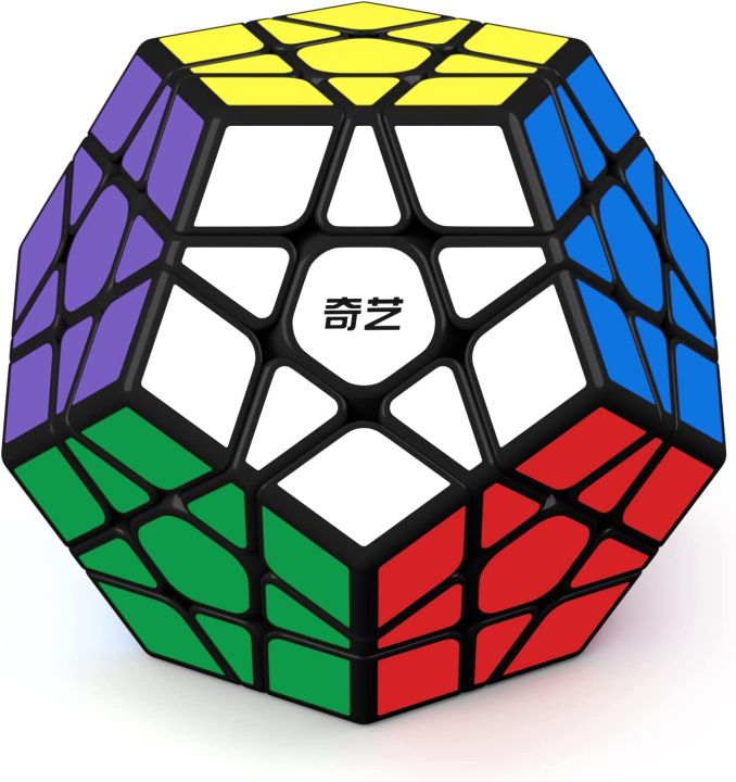 Qi%20Yi%20S%20Megaminx%20Magic%20Speed%20Cube%20Colorized%20Sticke%20Based%20-%20Megamix%20-%20Image%208