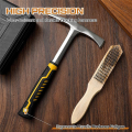 Welding Chipping Hammer and Wire Brush, Heavy Duty Steel Slag Hammer with Wiring Brush Sslag Removal Tool for Wirders. 