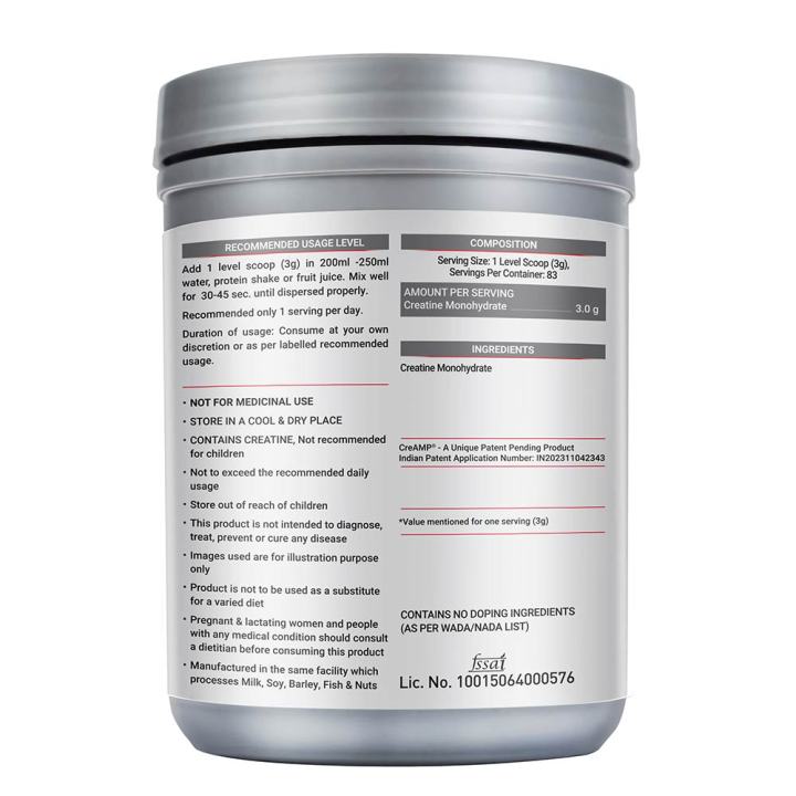 MuscleBlaze%20Creatine%20Monohydrate%20250g%2083%20Servings%20with%20CREAMP%20Micronized%20Powder%20for%20Muscle%20Building%20-%20Image%206