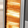 Wega Warm Deluxe Slim Oscillating Portable Halogen Heater 1200W - 3 Heat Settings. 