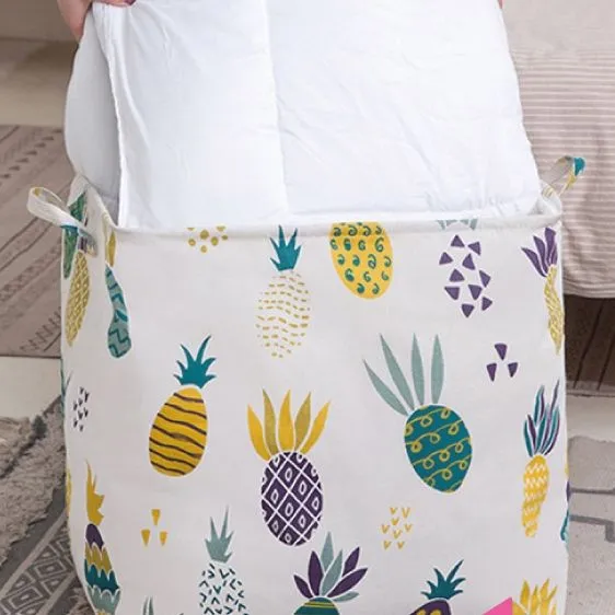 100L%20Capacity%20Cube%20Durable%20Quality%20Cotton%20Linen%20with%20PE%20Waterproof%20Coating%20Coating%20Laundry%20Basket%20Bag%20with%20Handles%20and%20Cover%20-%20Image%207