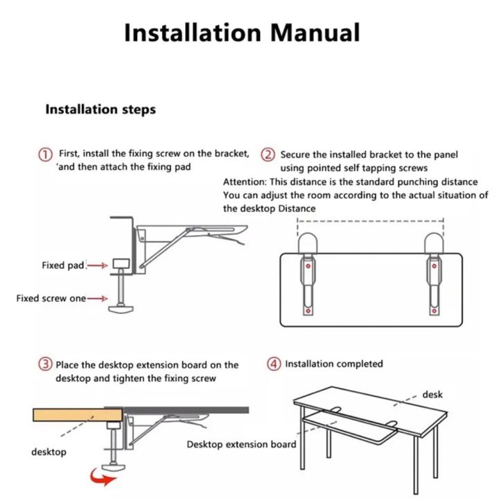 High%20Quality%20Non-punching%20Desktop%20Extending%20Board%20Side%20Wide%20Organizing%20Partition%20Working%20Extension%20Table%20Foldable%20Countertop%20Baffle%20Lengthening%20Desk%20Keyboard%20Computer%20Mouse%20-%20Image%204