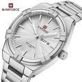 NaviForce NF9218 Simple Elegant Day Date Display Watch For Men. 