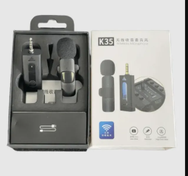K35 Single Wireless Microphone For 3.5mm Supported Devices | Daraz.com.np