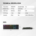 Fantech P51 5in1 Bundle(Headphone-Keyboard-Mouse-Headset Stand-Mousepad). 