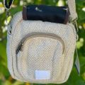 Cute Hemp Crossbody Shoulder Bag For Women. 