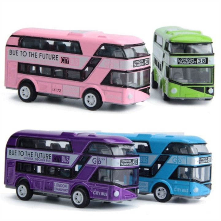 :43 Birthday Gift Doors Open Close City Tourist Car Educational Car Bus ...
