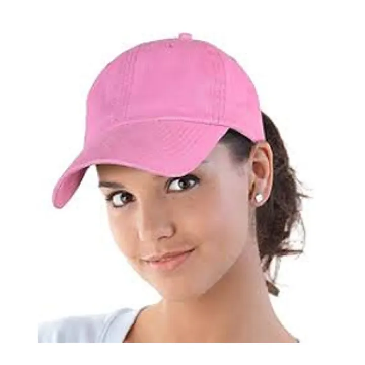 Plain%20Pink%20Cap%20For%20Ladies%20-%20Image%204