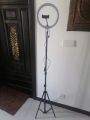 7 Feet Tripod Stand with 26CM LED Ring Light & Mobile Holder | Adjustable Aluminum Tripod for Photography, Reels, YouTube, TikTok, Makeup & Video Shooting | 26cm Selfie Ring Light with Phone Mount. 