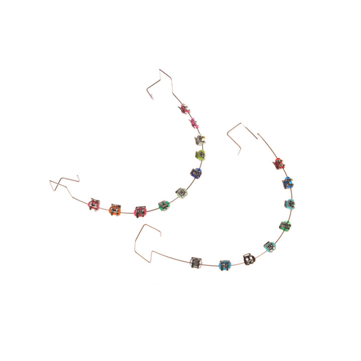 2Pcs%20Dentistry%20Fake%20Brackets%20Braces%20Teeth%20Temporary%20Dental%20Decoration%20Accessories%20Metal%20Wires%20Colorful%20Orthodontic%20Ligature%20Ties%20BOYUAN%20-%20Image%203