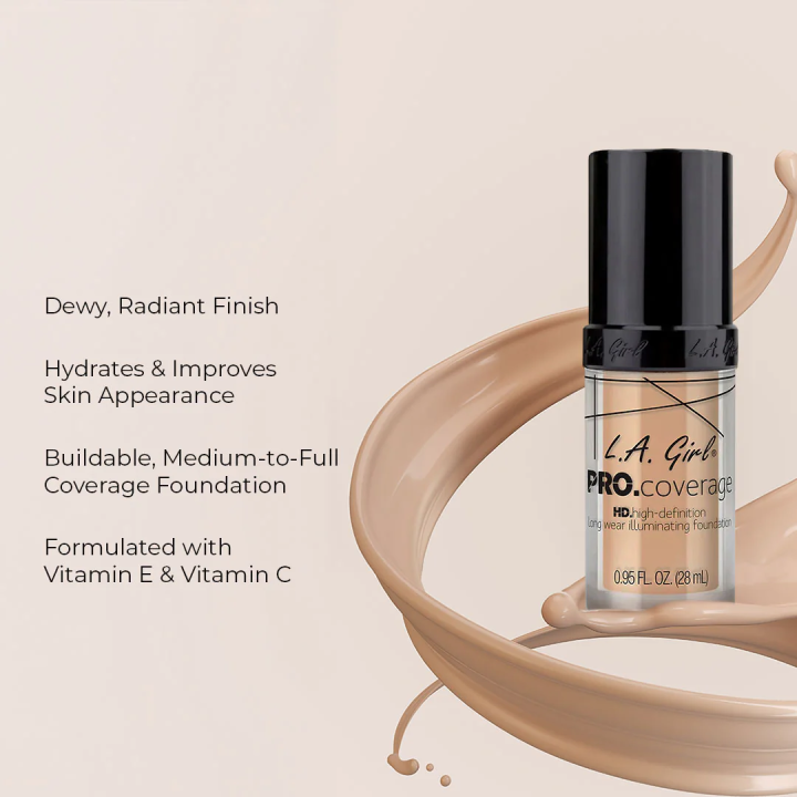 L.A.%20Girl%20Pro%20Coverage%20Illuminating%20Foundation%20(Fair)%2028ml%20-%20Image%203