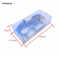 Sutuiying Starter Kit for Arduino Uno R3 Breadboard Basic simple learning Fashion kit, sound/water level/humidity/distance detection, LED control. 