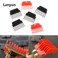 Lanyun 6Pcs T9 Hair Clipper Guards Guide Combs Trimmer Cutting Guides High Quality Styling Tools Attachment Compatible 1.5mm 2mm 3mm 4mm 6mm 9mm. 