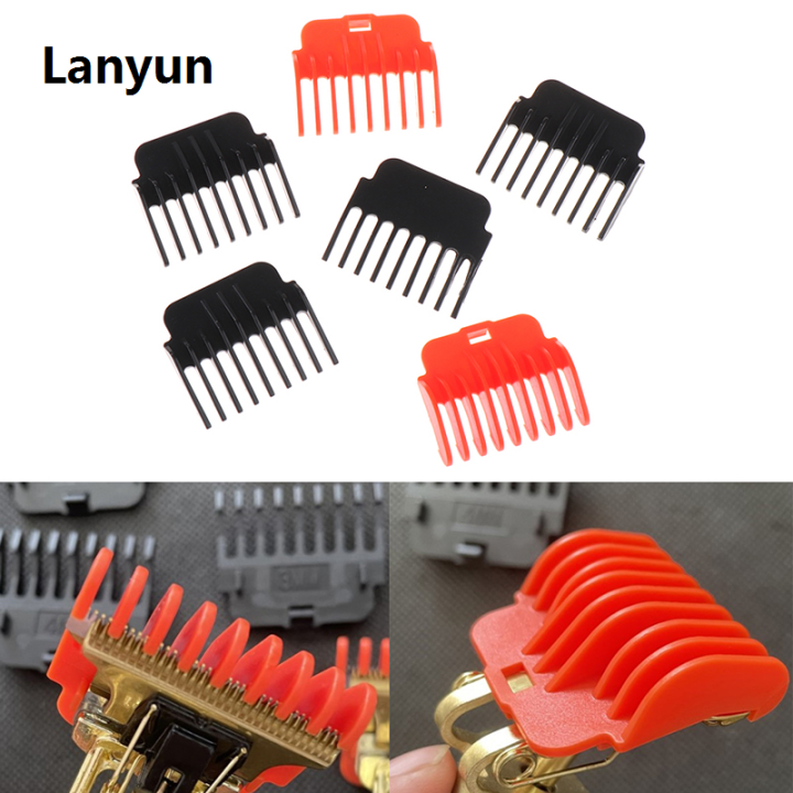 Lanyun%206Pcs%20T9%20Hair%20Clipper%20Guards%20Guide%20Combs%20Trimmer%20Cutting%20Guides%20High%20Quality%20Styling%20Tools%20Attachment%20Compatible%201.5mm%202mm%203mm%204mm%206mm%209mm%20-%20Image%202