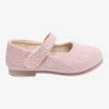 Pink Color Close Shoes For Baby Girls. 