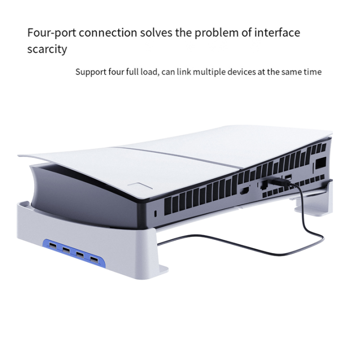 For%20Slim%20Game%20Console%20Horizontal%20Storage%20Stand%20Portable%20Flat%20Stand%20with%204%20USB2.0%20Ports%20Multi-Function%20Stand%20Easy%20to%20Use%20-%20Image%207