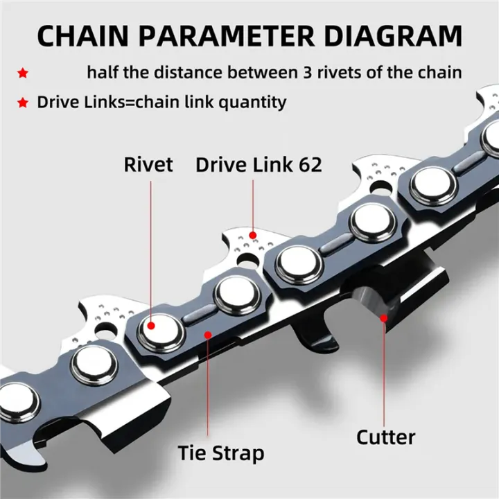 8Pcs%2018Inch%20Chainsaw%20Chain%2062%20Drive%20Links%200.05In%20Gauge,%203/8In%20Pitch,%2018In%20Replacement%20Chain%20Low-%20Chainsaw%20Chain%20-%20Image%206