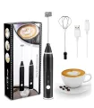 Milk Frother Handheld for Coffee, Electric Hand Foamer Blender for Drink Mixer. 