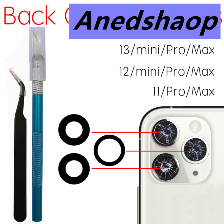 Anedshaop%20Back%20Camera%20Glass%20For%20iPhone%2011%2012%2013%20Mini%20Pro%20Max%20Rear%20Camera%202025%20Lens%20Cover%20With%203m%20Adhesive%20Repair%20Tool%20Kit%20Replacement%20Parts%20-%20Image%206