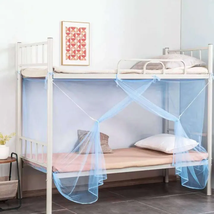 Foldable%20Single%20Mosquito%20Net%20Breathable%20Dormitory%20Bunk%20Bed%20Curtain%20with%20Fine%20Mesh%20Canopy%20for%20Home%20College%20Use%20-%20Image%204