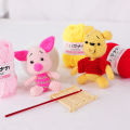 Wenefang Fashion DIY Baby Milk Sweet Soft Cotton Knitting Wool Yarn Thick Fiber Velvet Yarn Hand Knitting Wool Crochet Yarn for DIY Sweater. 