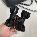 Fabric Bow Tie Hair Clip Bow Design Black Small Size Black Grab Clip Hair Clamp for Fashion Styling Women/Girls Casual Wear Hair Decoration. 