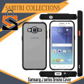 Samsung Galaxy J7 Back Cover With Camera Protection Smoke Transparent Shock Proof Phone Back Cover Case. 