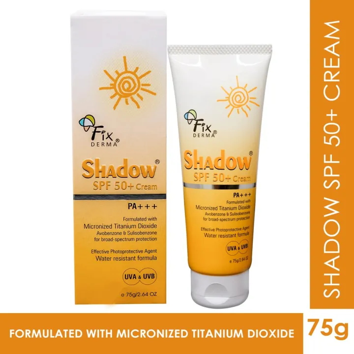 Shadow Sunscreen Cream Spf 50 Pa+++ , Water Resistant Sunscreen, Best ...