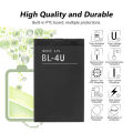 BL-4U Cell Phone Batteries BL 4U For Nokia 5250 5330 5730 6600 8800 C5-03 E66 E75 Asha 300 BL4U Li-ion Phone Replacement Battery. 