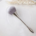 Tools Accessories Nail Silver Cleaning Brush Polishing Gel Bighead Brush Soft Nail Manicure Minimalist Art Dust Nail Art Brush. 