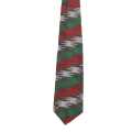 Dark Brown Dhaka Printed Handmade Tie For Men. 