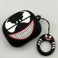 Amo Store Venom AirPods Case | Premium Silicone Protective Cover | Compatible with AirPods Pro, Pro 2, 3 & 4 | Stylish & Durable Marvel Design. 