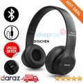 DISICHEN P47 Bluetooth 4.1 Headphone Wireless Headband Earphone Hands Free Music Headset With MF/TF AUX ports , P47 Cat Ears Hot Selling. 