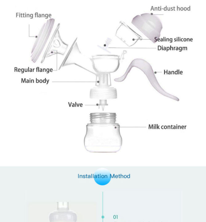 Manual%20Breast%20Pump%20with%20150ml%20Feeding%20Bottle%20%E2%80%93%20Powerful%20Nipple%20Suction%20Milk%20Extractor%20for%20Easy%20Lactation%20-%20Image%205