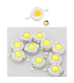 Led 3V 1W Warm Color High Power Brightness LED Chip 1W COB SMD LED 10 Pcs. 