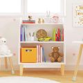 Kamakhya decor Bookcases Toy Storage Cabinet White Bookshelf Storage Shelf Living Room Rack Storage Rack. 