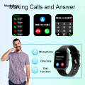 Wenefang For Xiaomi 2025 New Smart Watch Men Bluetooth Call Fitness Tracker 2025 Heart Rate IP68 Waterproof Smart Watch Men Women IOS Android. 