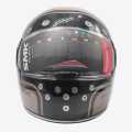 SMK Retro Plain Full Face Helmet. 