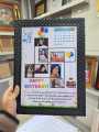 A4 size frame with photo for birthday gift. 