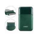 VGR Portable Car Travel Single Blade Male Men Mini Push Alternative Beard Trimmer Razor Cordless Electric Shaver Hair Removr. 