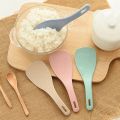 Kitchen Spoon Wheat Straw 41/pcs Material Non-stick Rice Kitchen Utensils Rice Cooker Shovel Accessories. 