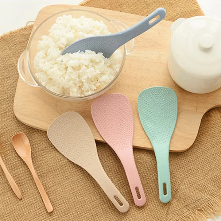 Kitchen%20Spoon%20Wheat%20Straw%2041/pcs%20Material%20Non-stick%20Rice%20Kitchen%20Utensils%20Rice%20Cooker%20Shovel%20Accessories%20-%20Image%202